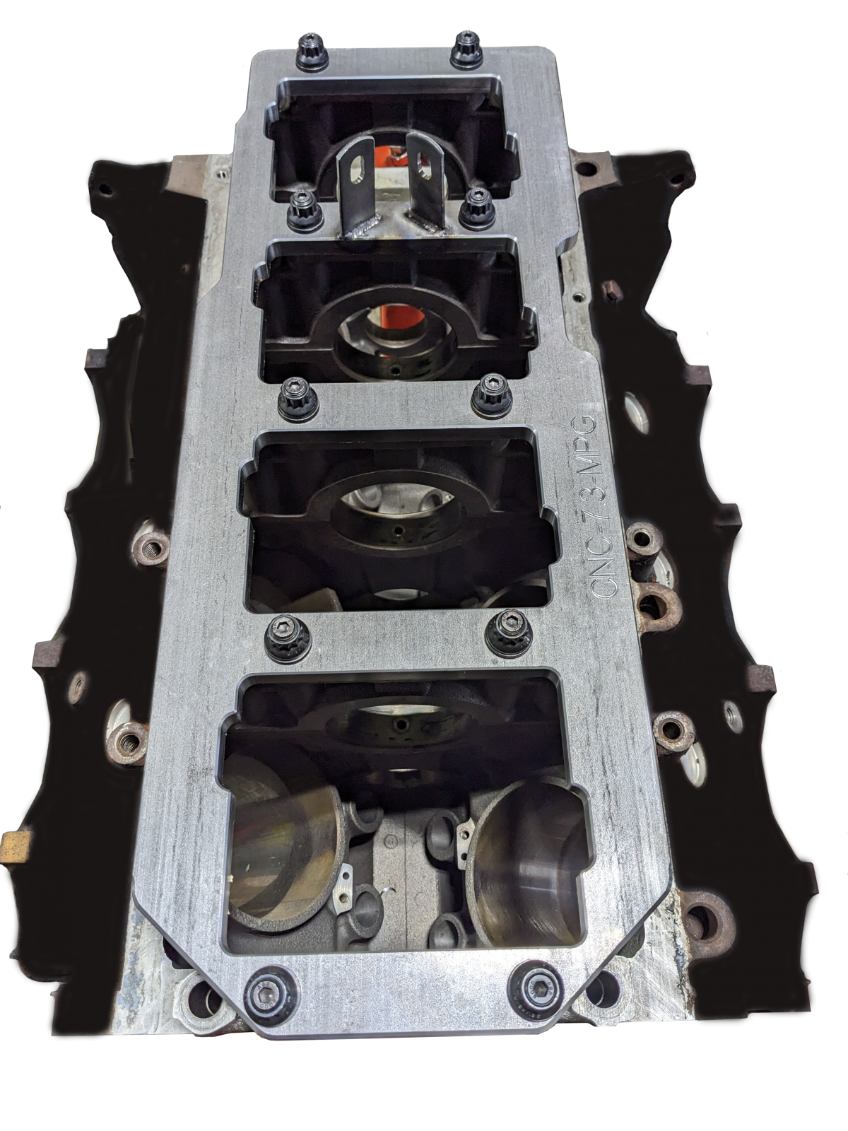 97-03 Main Plate Girdle With Main Studs CNC Fabrication