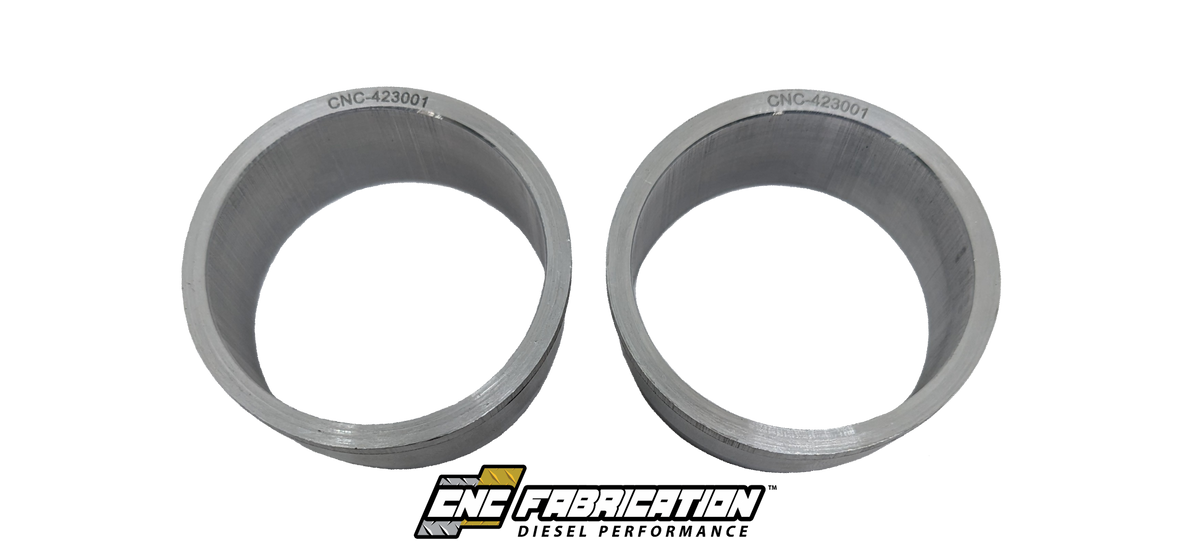 94-97 Ford Powerstroke 7.3L Intake Plenum Reinforcement Bushings 2 Inch Inlet CNC Fabrication