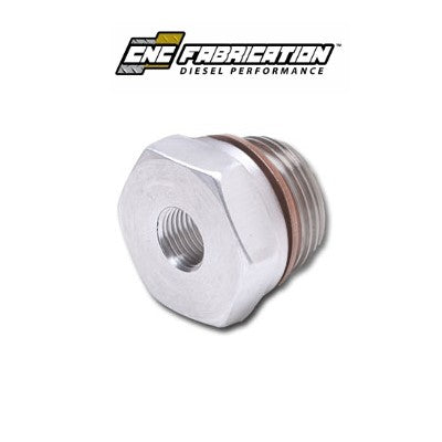 99-03 Ford Powerstroke 7.3L AIH Air Intake Heater Delete Plug CNC Fabrication
