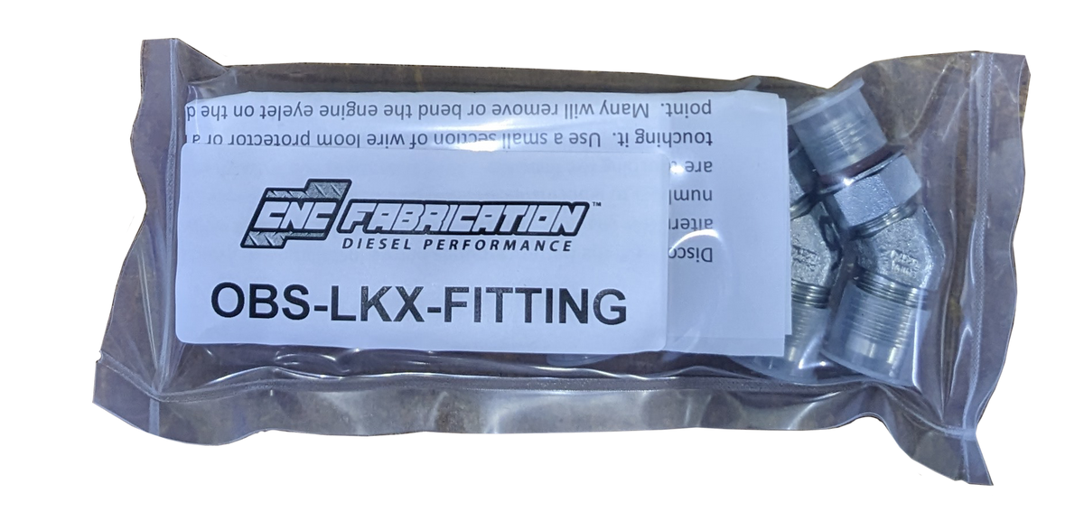 94.5-97 7.3L HPO Lines w/ Crossover Fitting Pack CNC Fabrication