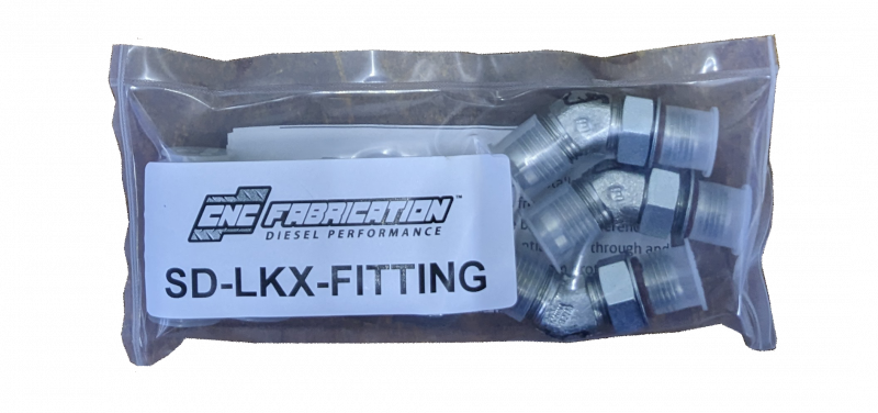 98.5-03 7.3L HPO Lines w/ Crossover Fitting Pack CNC Fabrication