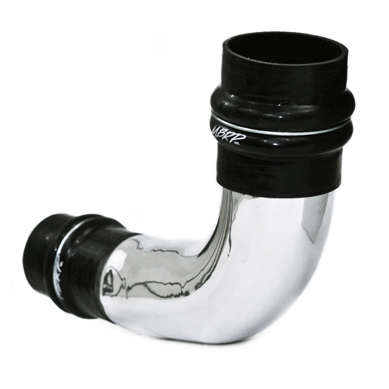 MBRP 2010 2012 Dodge Ram 6.7L 3.5 Intercooler Pipe - Driver s Side polished aluminum IC1208
