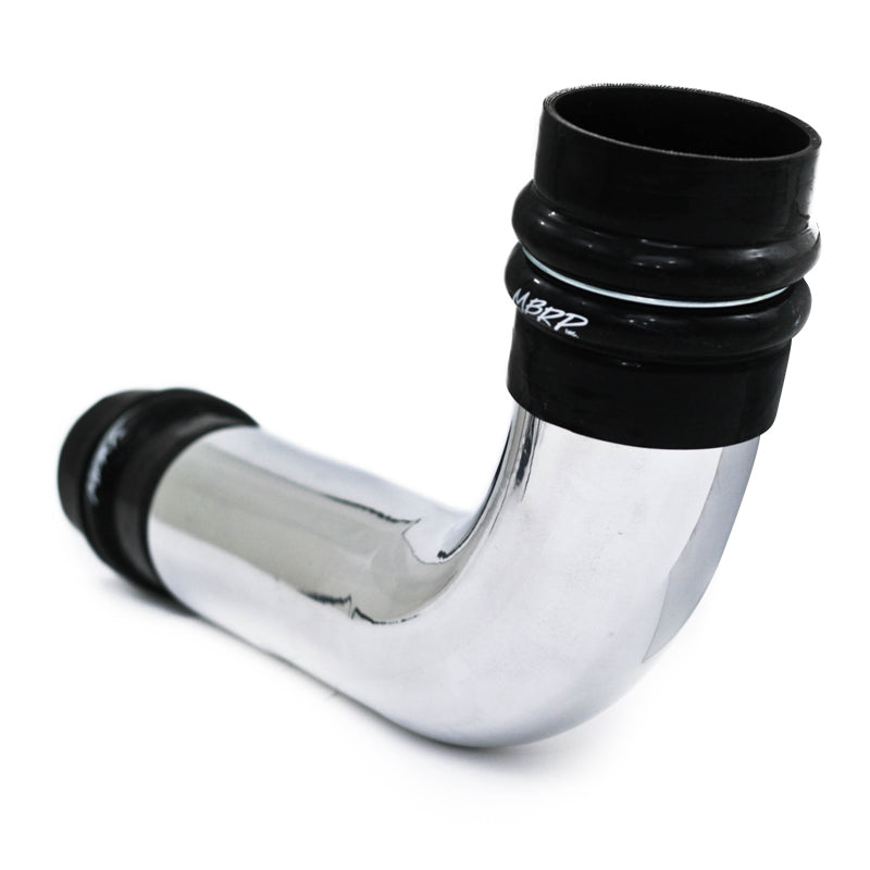 MBRP 2007 2009 Dodge Ram 6.7L 3.5 Intercooler Pipe - Driver s Side polished aluminum IC1230