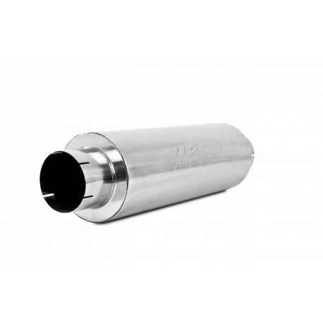 MBRP Aluminized Steel Muffler 5 In Out; 8 diameter. Body; 31 Overall Quiet Tone M2220A