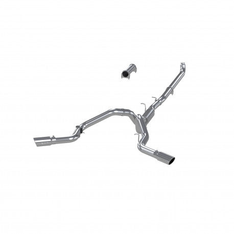 MBRP 2001 2004 Chevrolet GMC 2500 3500 Duramax EC CC Aluminized Steel 4 Down Pipe Back Cool Duals S6006AL