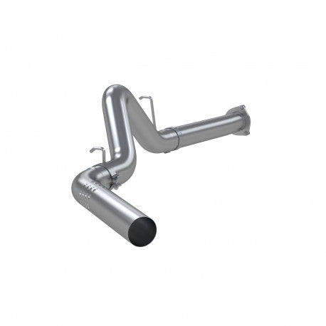 MBRP 2007 2010 Chevrolet GMC 2500 3500 Duramax All LMM T409 Stainless Steel 4 Filter Back Single Side - No Muffler S6026SLM