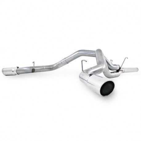 MBRP 2010 2012 RAM 2500 3500 Cummins 6.7L T409 Stainless Steel 4 Filter Back Dual Side Exit S6132409