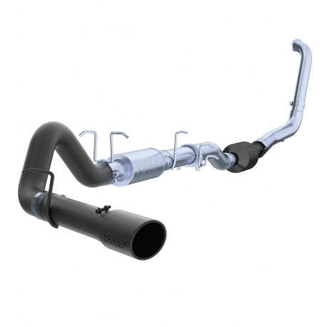 MBRP 2003 2007 Ford F-250 350 6.0L EC CC 4 Turbo Back Single Side Exit Black Finish S6212BLK