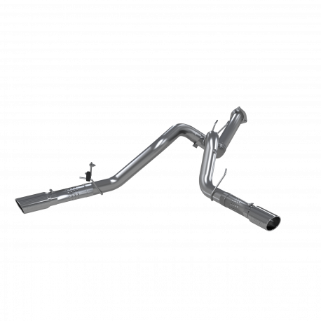 MBRP 2011 2016 Ford F-250 350 450 6.7L Aluminized Steel 4 Filter Back; Cool Duals S6251AL
