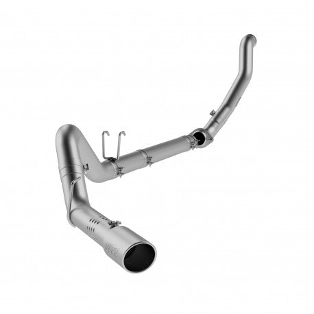 MBRP 2008 2010 Ford F-250 350 450 6.4 L Powerstroke T409 Stainless Steel 4 Filter Back Single Side Exit Down Pipe S6282409