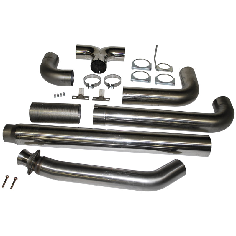 MBRP 1994 2002 Dodge Ram 2500 3500 Cummins 5.9L 5 Turbo Back Dual SMOKERS T409 S8116409