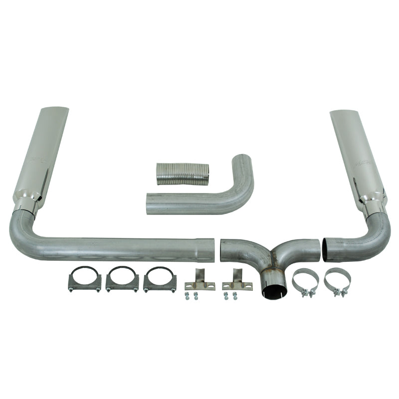 MBRP 2004 2007 Dodge Ram Cummins 600 610 4 Cat Back DPF Back SMOKERS (incl. B1610 stacks) AL S9102AL