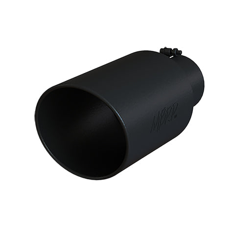 MBRP Black Coated Tip; 8 OD; Rolled end; 5 ID; 18 length T5129BLK