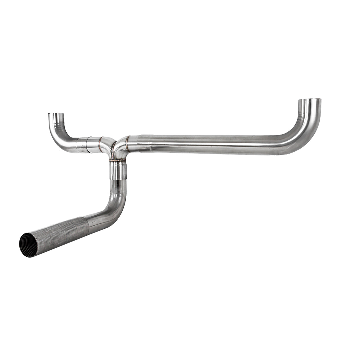 MBRP FULL SIZE PICKUP BEDS T-PIPE KIT SMOKERS. UT1001