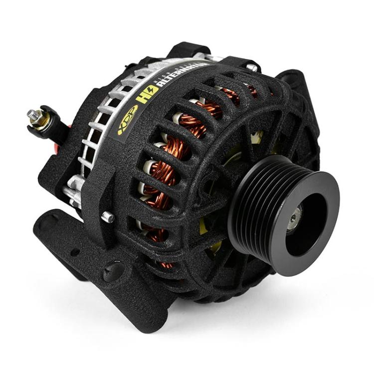 1999-2003 7.3L XDP HD High Output Alternator (New) Wrinkle Black XD356