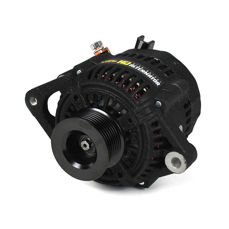 1999-2002 5.9L XDP HD High Output Alternator (New) Wrinkle Black XD511