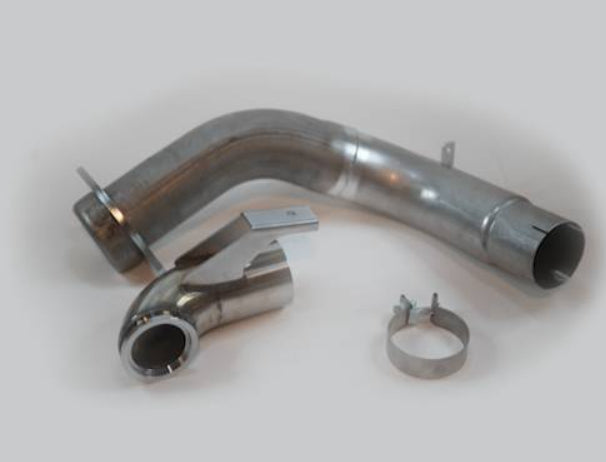 No Limit Fabrication 2015-2019 6.7 PowerStroke 4" Stainless Steel Downpipe