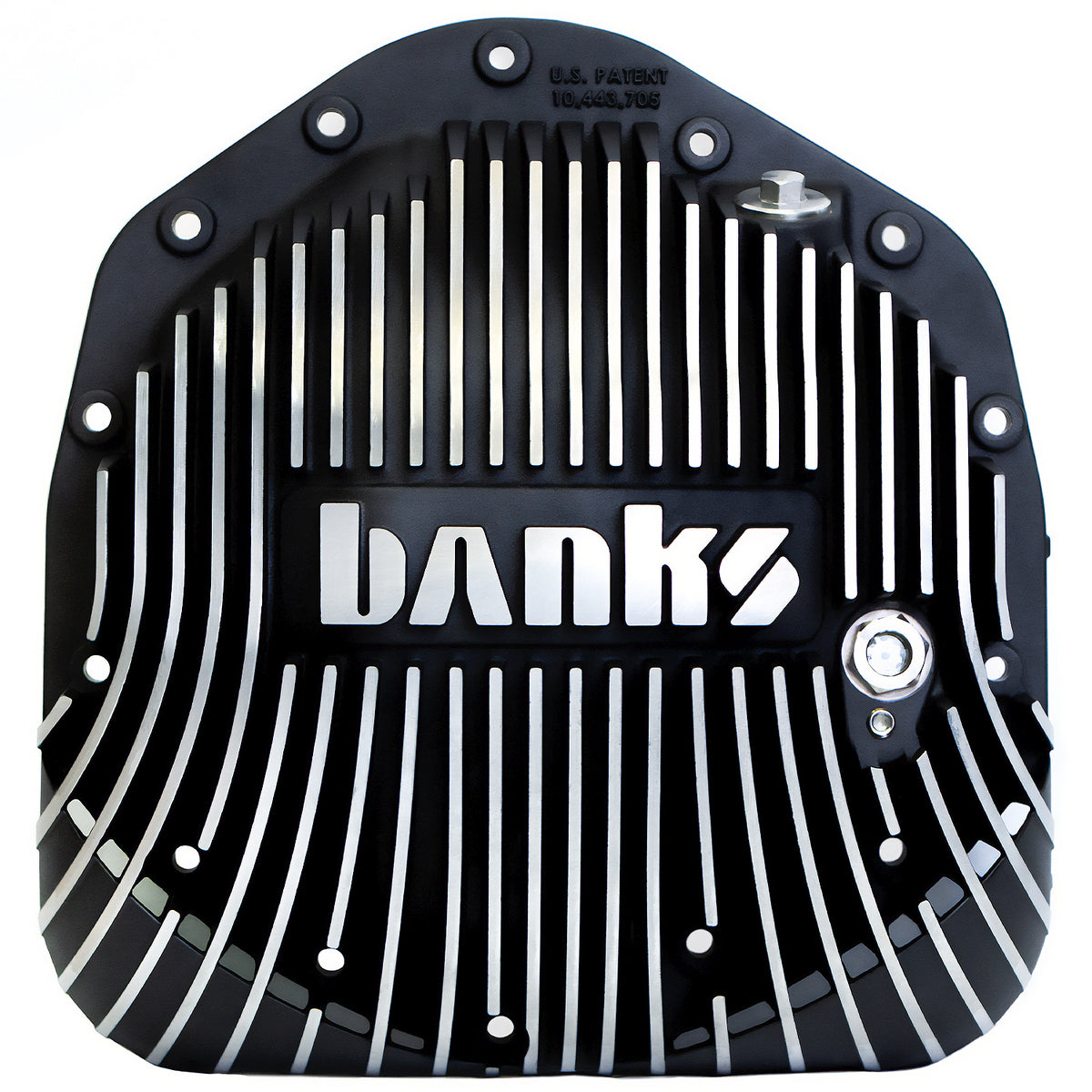 Differential Cover Kit Satin Black/Machined w/Hardware 01-19 Chevy/GMC 03-18 Ram with AAM 11.5 Inch or 11.8 Inch 14 Bolt Rear Ax