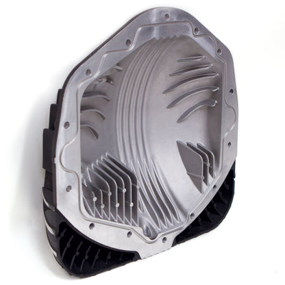 Differential Cover Kit Satin Black/Machined w/Hardware 01-19 Chevy/GMC 03-18 Ram with AAM 11.5 Inch or 11.8 Inch 14 Bolt Rear Ax