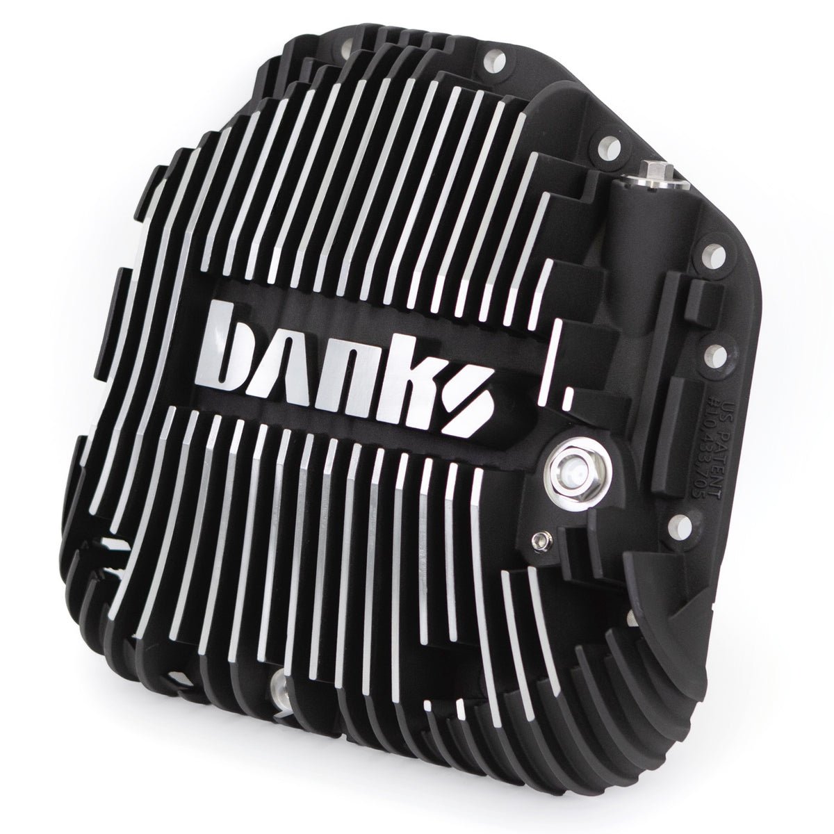 Ram-Air Differential Cover Kit Satin Black/Machined w/Hardware for 17+ Ford F250 HD Tow Pkg and F350 SRW with Dana M275 Rear Axl