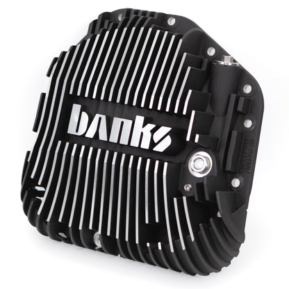 Ram-Air Differential Cover Kit Satin Black/Machined w/Hardware for 17+ Ford F250 HD Tow Pkg and F350 SRW with Dana M275 Rear Axl
