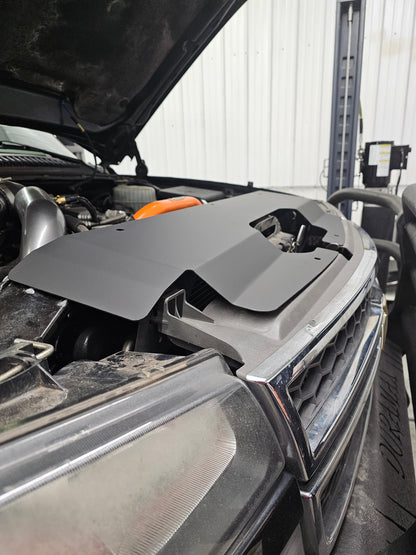 2001-2007 Duramax 6.6L Blessed Performance HD Aluminum Air Deflector