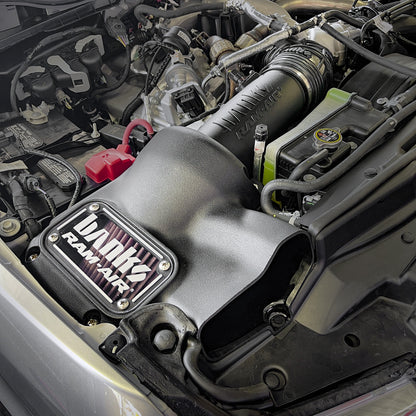 Ram-Air Cold-Air Intake System Oiled Filter for 20-22 Ford F250/F350/F450 6.7L Power Stroke Banks Power