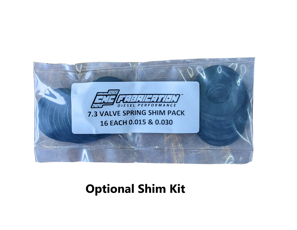 94.5-03 7.3L Ford Powerstroke CNC Fabrication Stage 1 Valve Spring Kit With Spring Shim CNC Fabrication