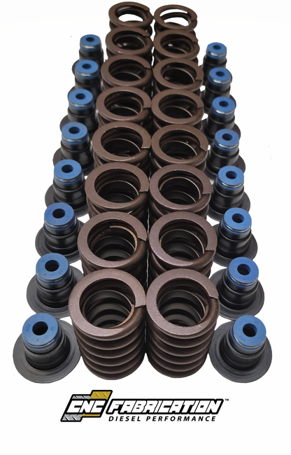 94.5-03 7.3L Ford Powerstroke CNC Fabrication Stage 1 Valve Spring Kit With Valve Seal CNC Fabrication
