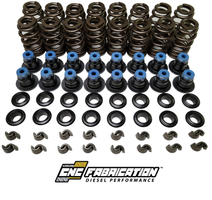 94.5-03 7.3L Ford Powerstroke CNC Fabrication Stage 2 Bee Hive Valve Spring Kit With Valve Seals