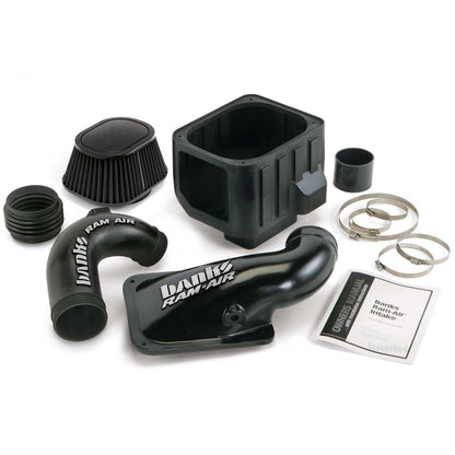 Ram-Air Cold-Air Intake System Dry Filter 04-05 Chevy/GMC 6.6L LLY Banks Power
