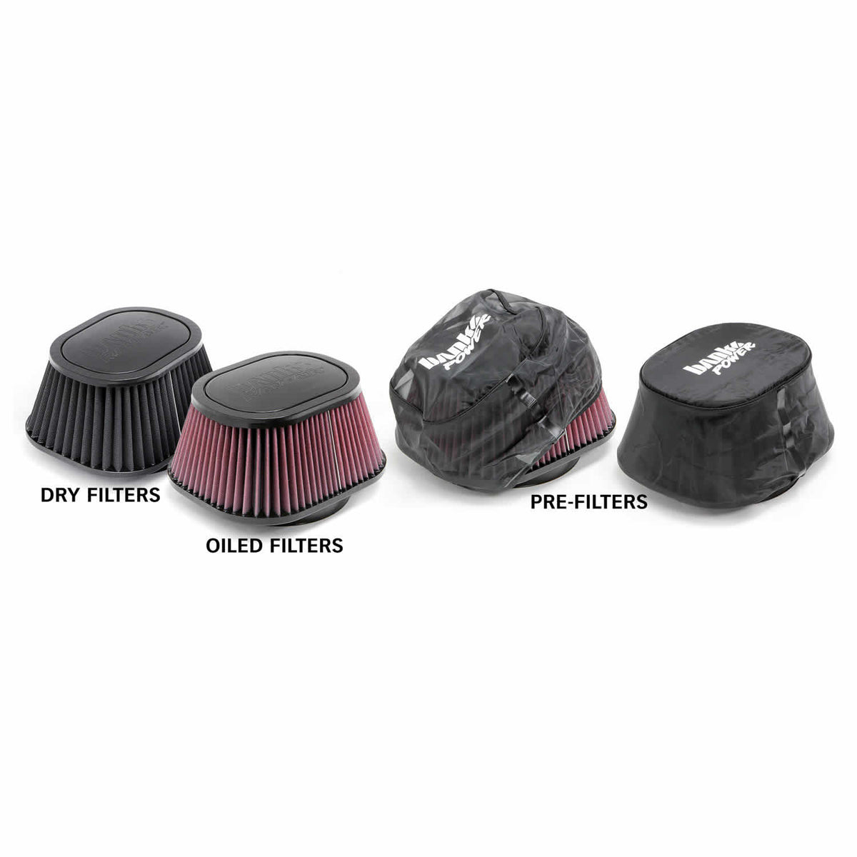 Ram-Air Cold-Air Intake System Dry Filter 04-05 Chevy/GMC 6.6L LLY Banks Power