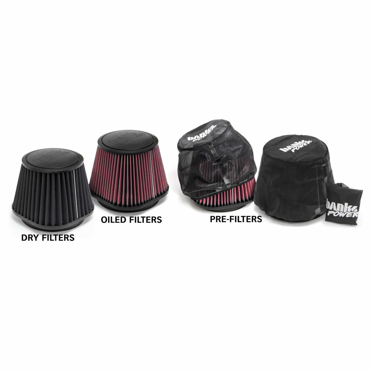 Ram-Air Cold-Air Intake System Dry Filter 03-07 Dodge 5.9L Banks Power