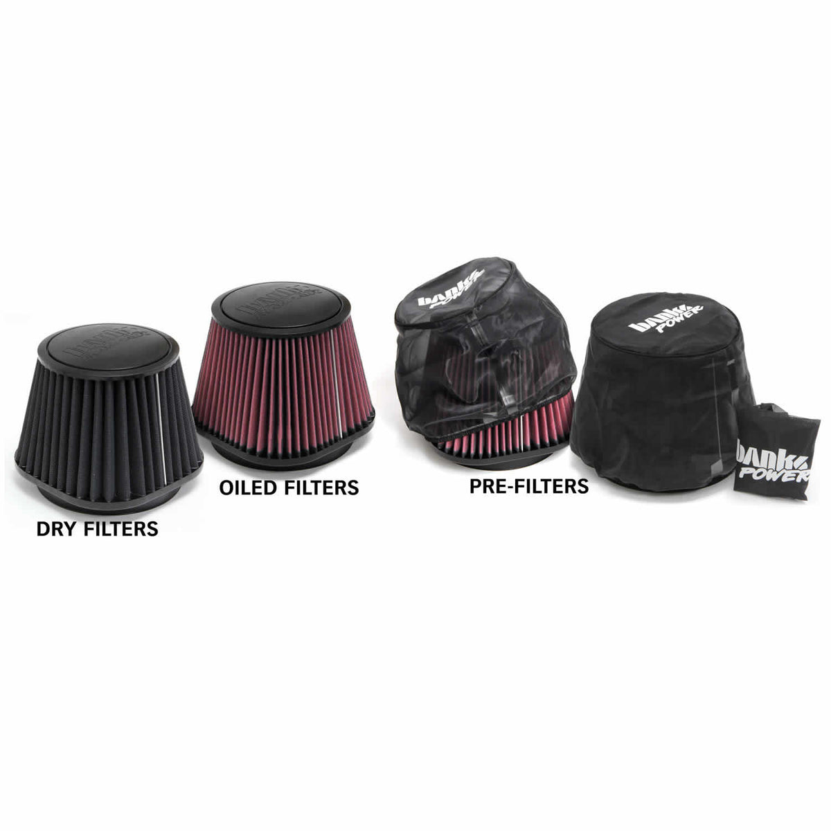 Ram-Air Cold-Air Intake System Oiled Filter 07-09 Dodge 6.7L Banks Power