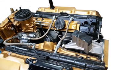 98.5-03 7.3L Ford Powerstroke 7.3L CNC Fabrication 4 Line Feed Fuel Line Kit