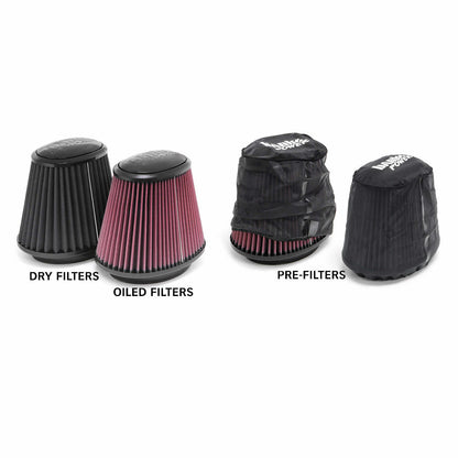 Ram-Air Cold-Air Intake System Dry Filter 94-02 Dodge 5.9L Banks Power