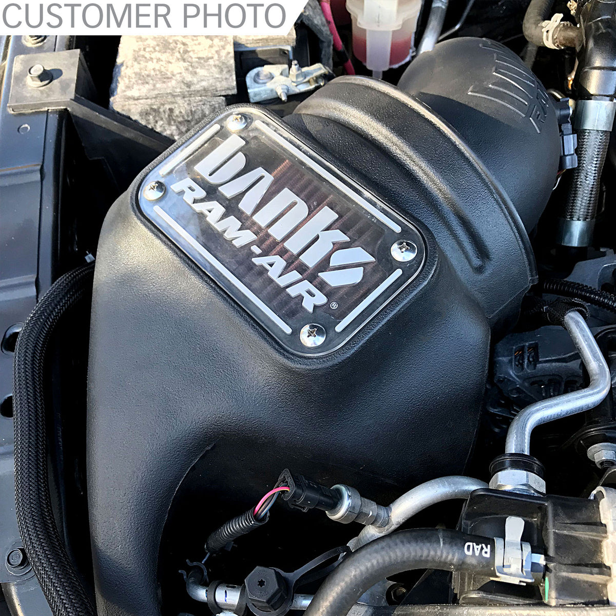 Ram-Air Cold-Air Intake System Dry Filter 13+ RAM 6.7L Cummins Diesel Banks Power
