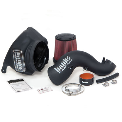 Ram-Air Cold-Air Intake System Oiled Filter 13+ RAM 6.7L Cummins Diesel Banks Power
