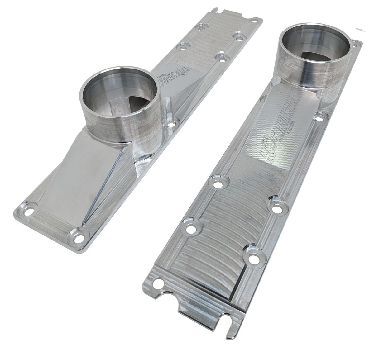 99.5-03 7.3L Billet Plenum Set W/ Bolts- Raw Aluminum (Use For 94.5-E99 W/T4) CNC Fabrication