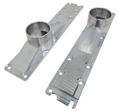 99.5-03 7.3L Billet Plenum Set W/ Bolts- Raw Aluminum (Use For 94.5-E99 W/T4) CNC Fabrication
