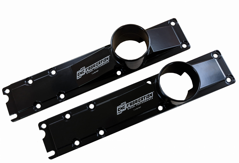 99.5-03 7.3L Billet Plenum Set W/ Bolts- Black (Use For 94.5-E99 W/T4) CNC Fabrication