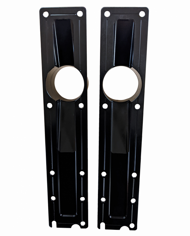 99.5-03 7.3L Billet Plenum Set W/ Bolts- Black (Use For 94.5-E99 W/T4) CNC Fabrication