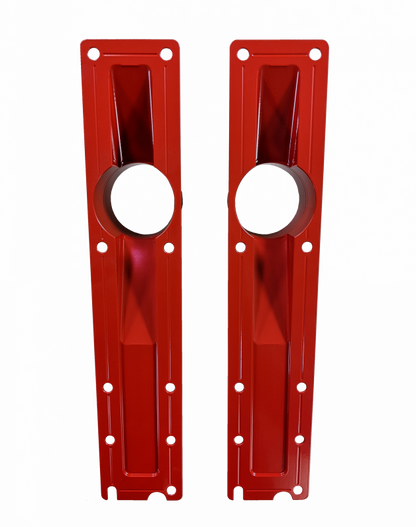 99.5-03 7.3L Billet Plenum Set W/ Bolts- Red (Use For 94.5-E99 W/T4) CNC Fabrication