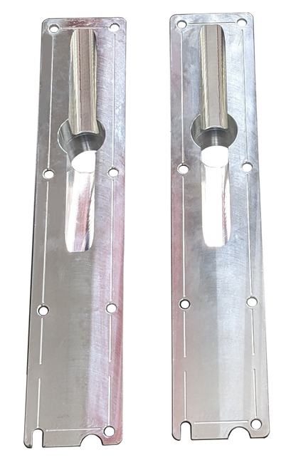 94.5-95 7.3L 2 Inch 8 Bolt Billet Intake Plenums Raw Aluminum CNC Fabrication