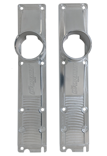 94.5-95 7.3L 3 Inch 8 Bolt Billet Intake Plenums Raw Aluminum CNC Fabrication