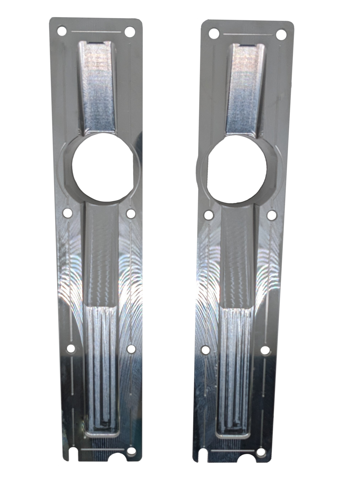 94.5-95 7.3L 3 Inch 8 Bolt Billet Intake Plenums Raw Aluminum CNC Fabrication