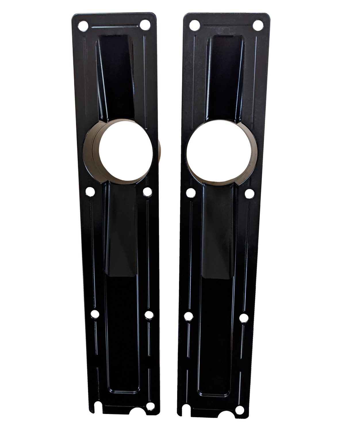 94.5-95 7.3L 3 Inch 8 Bolt Billet Intake Plenums Black CNC Fabrication