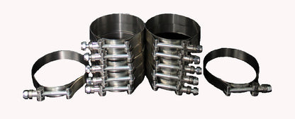 99.5-03 Ford Powerstroke 7.3L Charge Air Cooler Boot Kit Red CNC Fabrication