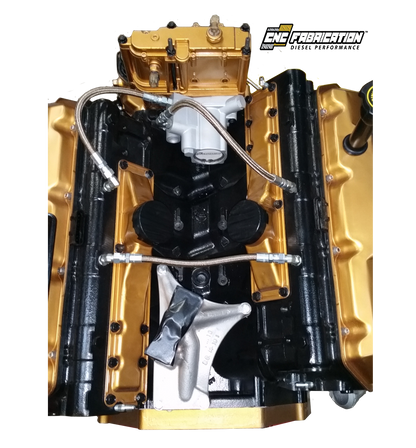 94.5-97 Ford Powerstroke 7.3L High Pressure Oil Pump Lines w/ HPx KIT CNC Fabrication