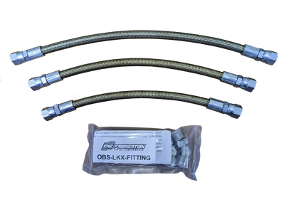 94.5-97 Ford Powerstroke 7.3L High Pressure Oil Pump Lines w/ HPx KIT CNC Fabrication